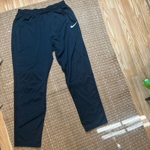 Nike Black Joggers with White Logo